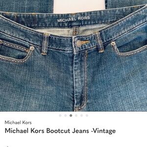 Michael Kors Bootcut Jeans -Vintage Michael Kors Bootcu